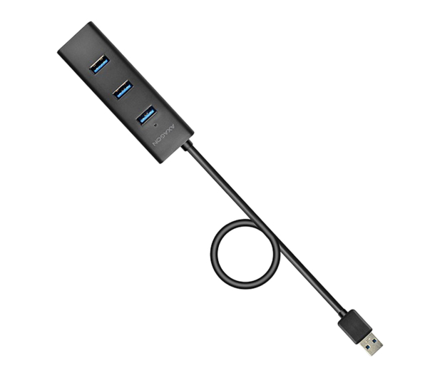 Axagon HUE-S2BL, 4x USB 5Gbps CHARGING hub, micro USB, USB-A 120cm - 1353429 - zdjęcie 2